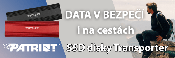 SSD disky Patriot Transporter ochrání na cestách i velké množství dat.
