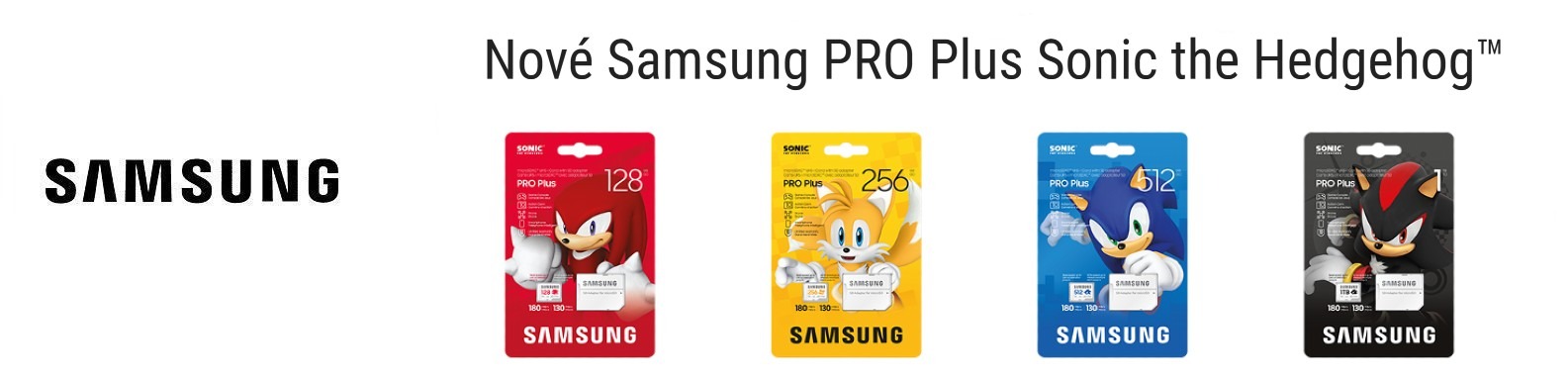 Samsung Memory PRO Plus Sonic the Hedgehog™