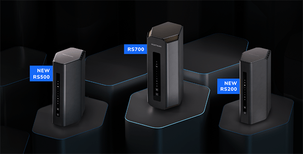 NETGEAR Síla WiFi 7 řada Nighthawk.