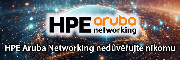 HPE Aruba Networking nedůvěřujte nikomu