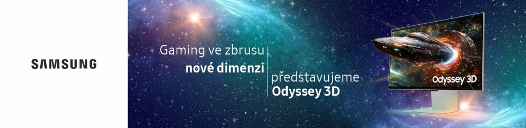 Samsung 27" Samsung Odyssey 3D bez brýlí