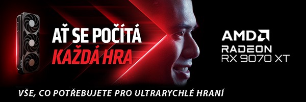 AMD Ultrarychlé grafické karty Radeon™ řady RX 9000 pro ultrarychlé hraní