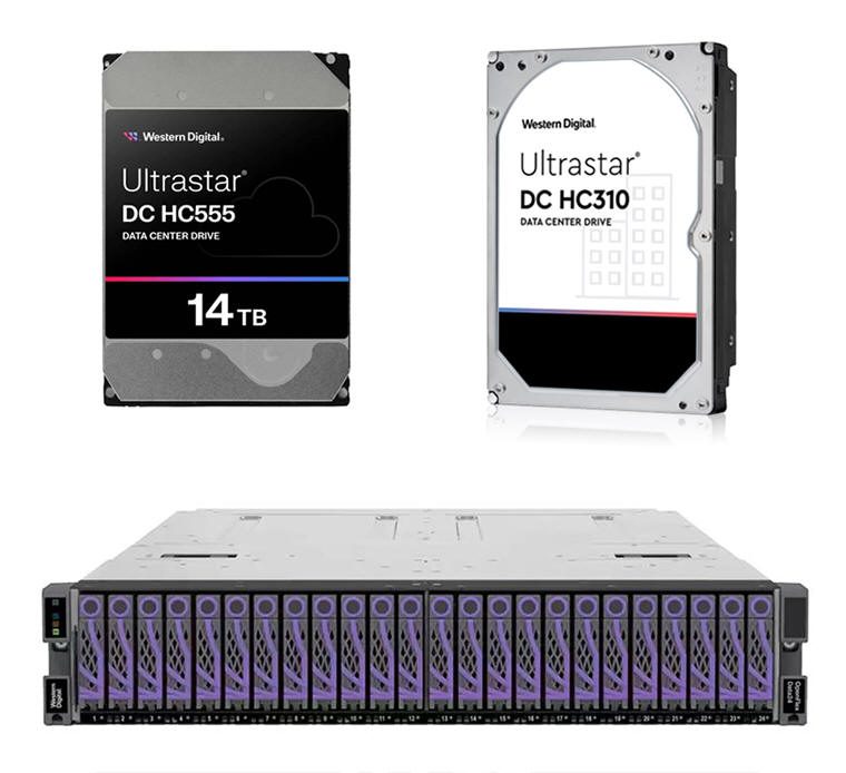 WD Ultrastar - HDD Disky a JBODy!