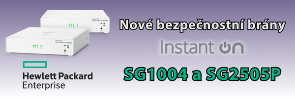 Aruba Nové Secure Gatewaye Instant On