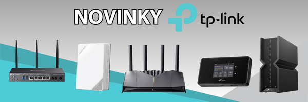 TP-Link novinky červen 2025 Arcer BE700, Omada AX3000, M8550, Mercurys Halo H85X, L3 Manager switche