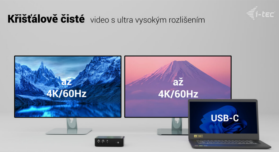 i-tec Thunderbolt5 Quattro Display Docking Station