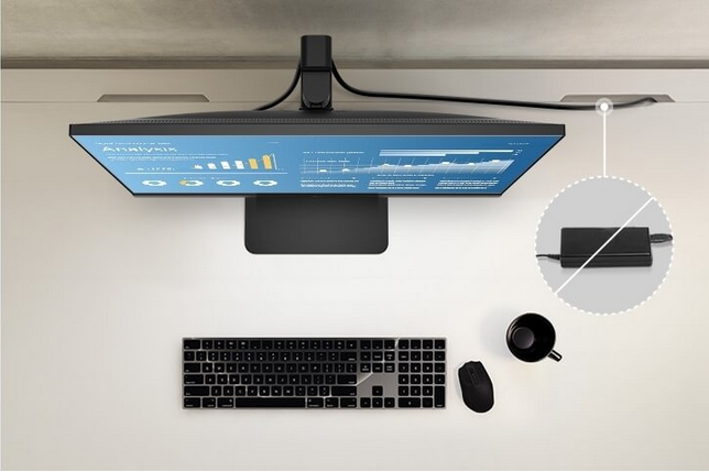 LG 24BA550-B Monitor pro každý stůl