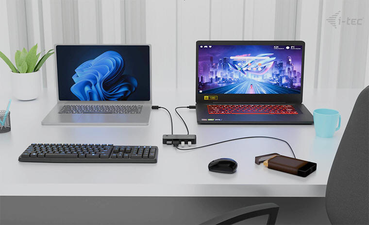 i-tec představuje nový KVM USB-A/ USB-C HUB