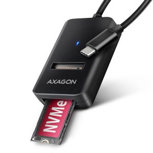 Axagon M.2 adaptéry pro rychlé připojení SSD