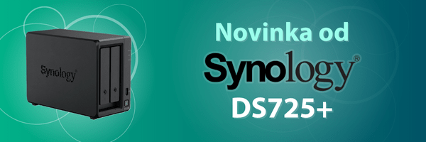 Synology DiskStation DS725+ – kompaktní 2pozicový NAS