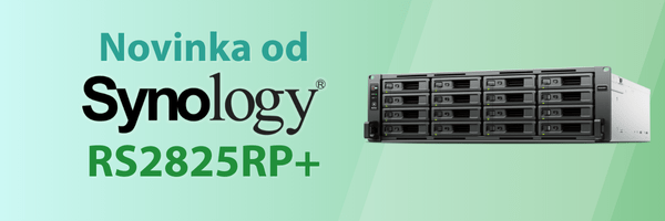 Synology RS2825RP+ – robustní NAS pro firemní provoz
