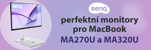 BenQ MA270U a MA320U – ideální monitory pro Mac