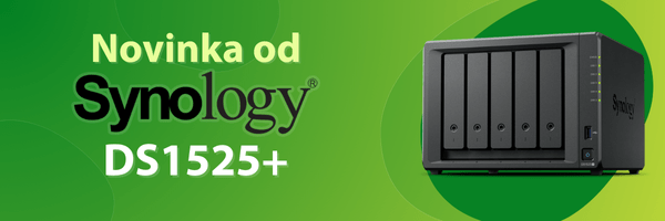 Nový Synology DS1525+ – výkonné úložiště pro firmy i domácnosti