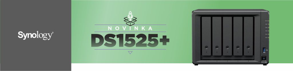 Nový Synology DS1525+ – výkonné úložiště pro firmy i domácnosti