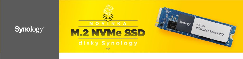 Synology SSD M.2 NVMe – výkonné disky pro náročné