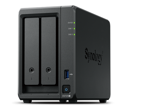 Synology DiskStation DS725+ – kompaktní 2pozicový NAS