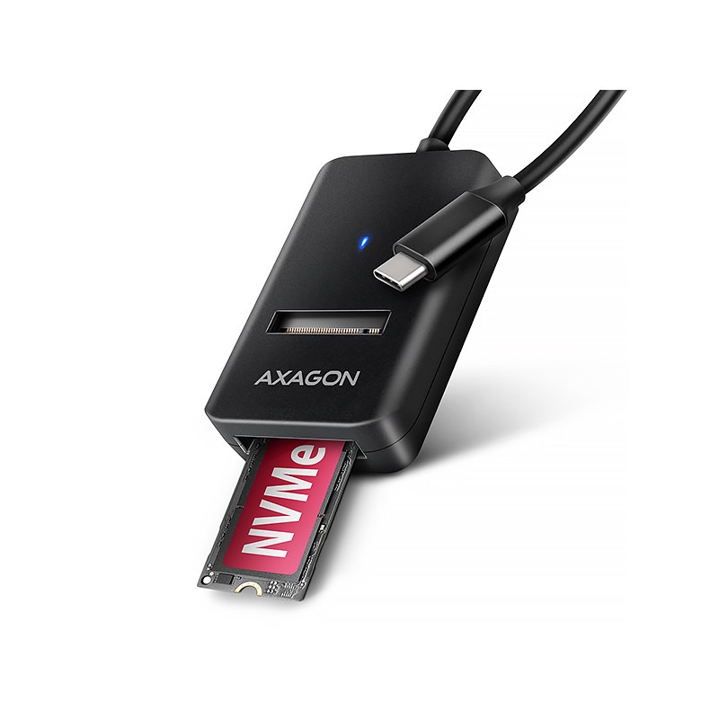 Axagon M.2 adaptéry pro rychlé připojení SSD