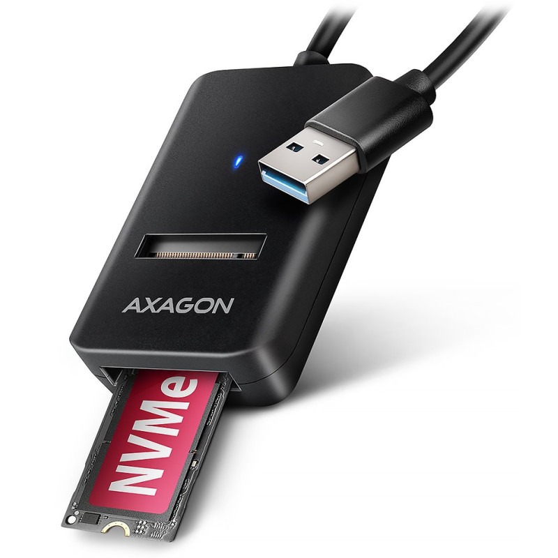Axagon M.2 adaptéry pro rychlé připojení SSD