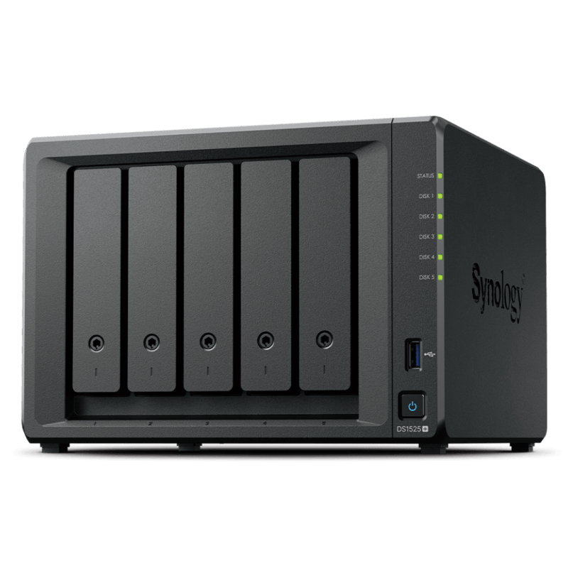 Nový Synology DS1525+ – výkonné úložiště pro firmy i domácnosti