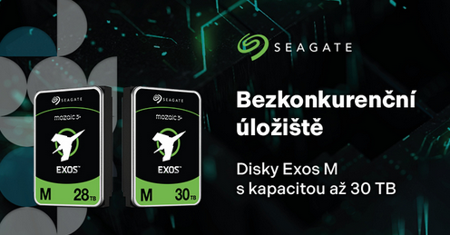Seagate - nové verze disků Seagate Exos M pro datacentra a servery