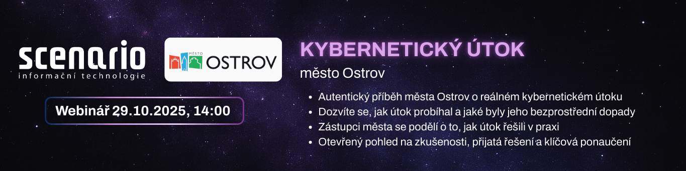 Město Ostrov - kybernetický útok.