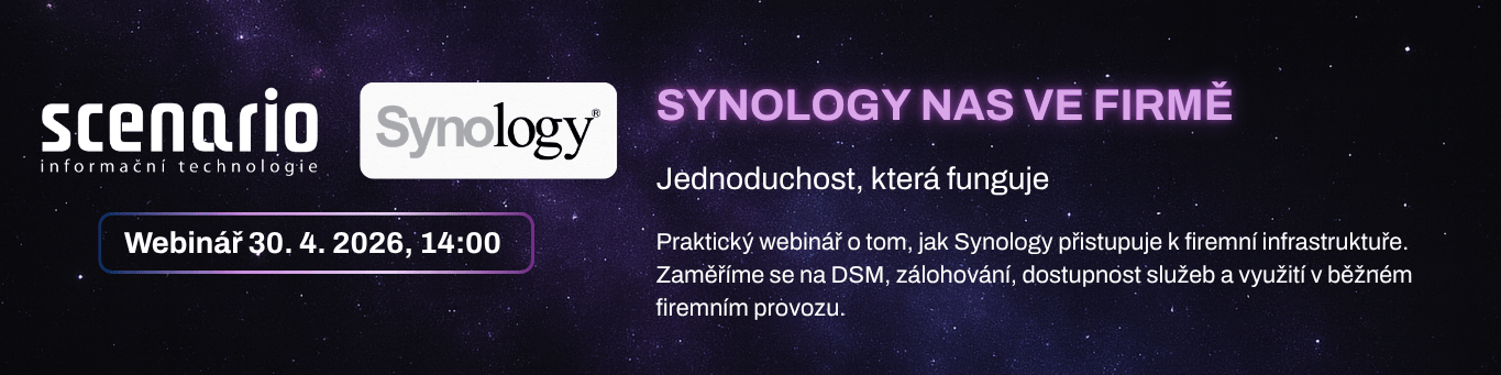 Synology NAS ve Firmě | Scenario s.r.o. - Scenario s.r.o. Synology NAS ve Firmě | Scenario s.r.o.