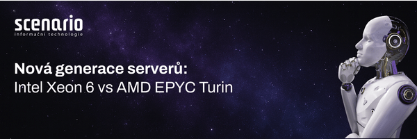 Nová generace serverů: Intel Xeon 6 vs AMD EPYC Turin | Scenario s.r.o. - Scenario s.r.o. Nová generace serverů: Intel Xeon 6 vs AMD EPYC Turin | Scenario s.r.o.