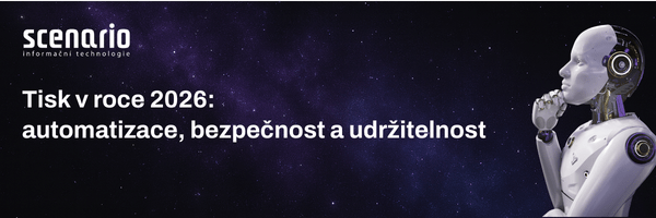 Tisk v roce 2026: automatizace, bezpečnost a udržitelnost | Scenario s.r.o. - Scenario s.r.o. Tisk v roce 2026: automatizace, bezpečnost a udržitelnost | Scenario s.r.o.