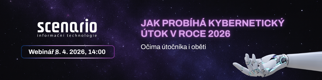 Jak probíhá kybernetický útok v roce 2026 – očima útočníka i oběti | Scenario s.r.o. - Scenario s.r.o. Jak probíhá kybernetický útok v roce 2026 – očima útočníka i oběti | Scenario s.r.o.