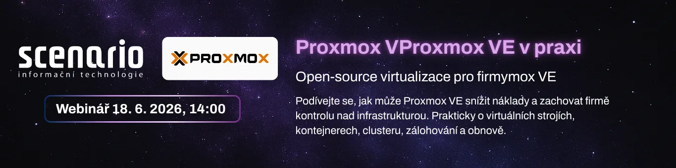 Proxmox VE v praxi: Open-source virtualizace pro firmy | Scenario s.r.o. - Scenario s.r.o. Proxmox VE v praxi: Open-source virtualizace pro firmy | Scenario s.r.o.
