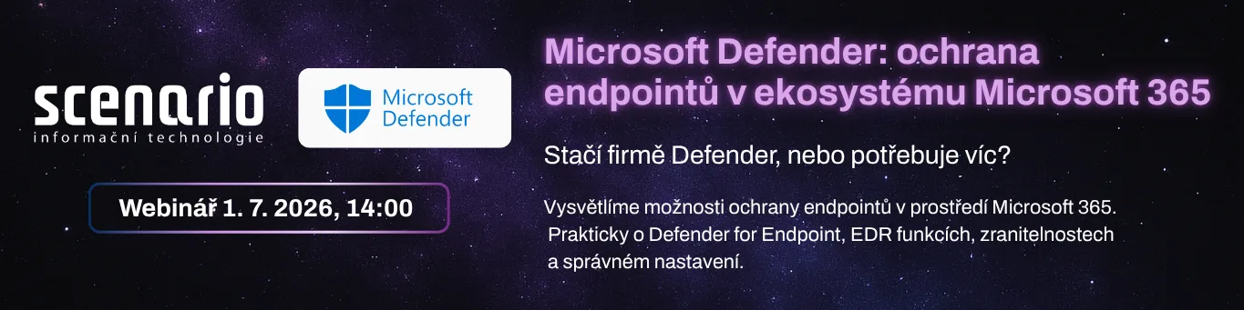 Microsoft Defender: ochrana endpointů v ekosystému Microsoft 365 | Scenario s.r.o. - Scenario s.r.o. Microsoft Defender: ochrana endpointů v ekosystému Microsoft 365 | Scenario s.r.o.