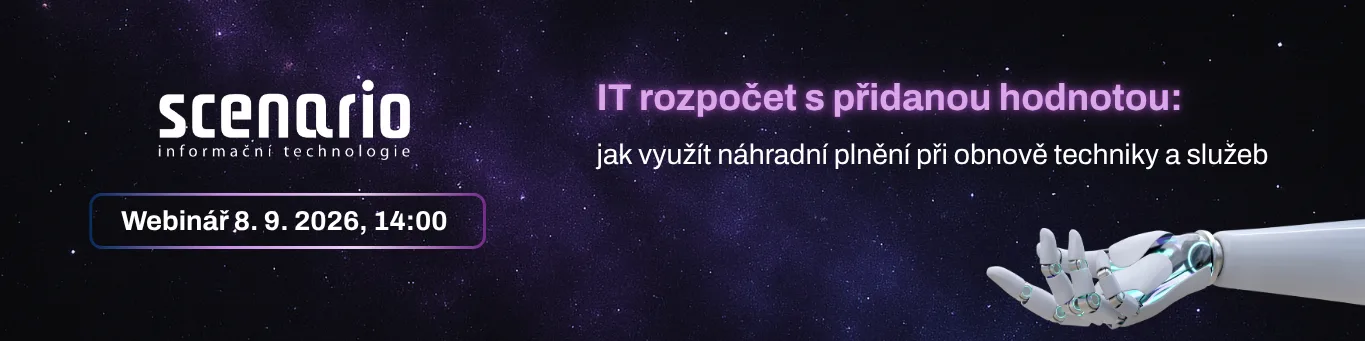 IT rozpočet s přidanou hodnotou: jak využít náhradní plnění při obnově techniky a služeb | Scenario s.r.o. - Scenario s.r.o. IT rozpočet s přidanou hodnotou: jak využít náhradní plnění při obnově techniky a služeb | Scenario s.r.o.