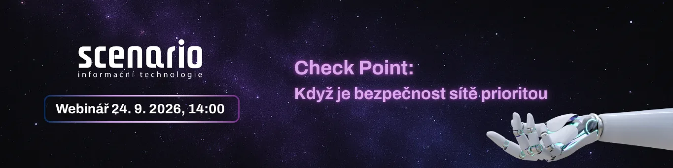 Check Point: Když je bezpečnost sítě prioritou | Scenario s.r.o. - Scenario s.r.o. Check Point: Když je bezpečnost sítě prioritou | Scenario s.r.o.