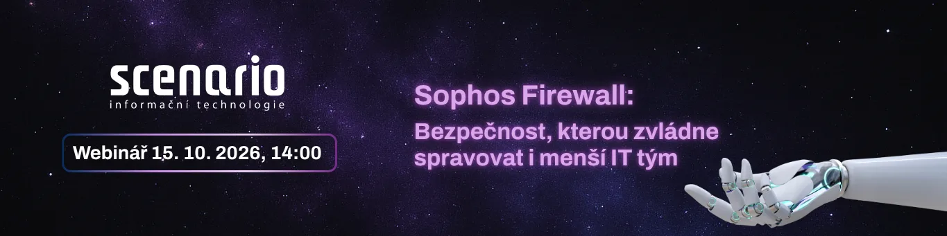 Sophos Firewall: Bezpečnost, kterou zvládne spravovat i menší IT tým | Scenario s.r.o. - Scenario s.r.o. Sophos Firewall: Bezpečnost, kterou zvládne spravovat i menší IT tým | Scenario s.r.o.