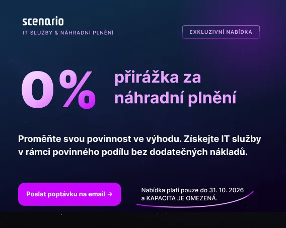 Aktuality – novinky, akce a důležité informace - Scenario s.r.o. Aktuality – novinky, akce a důležité informace