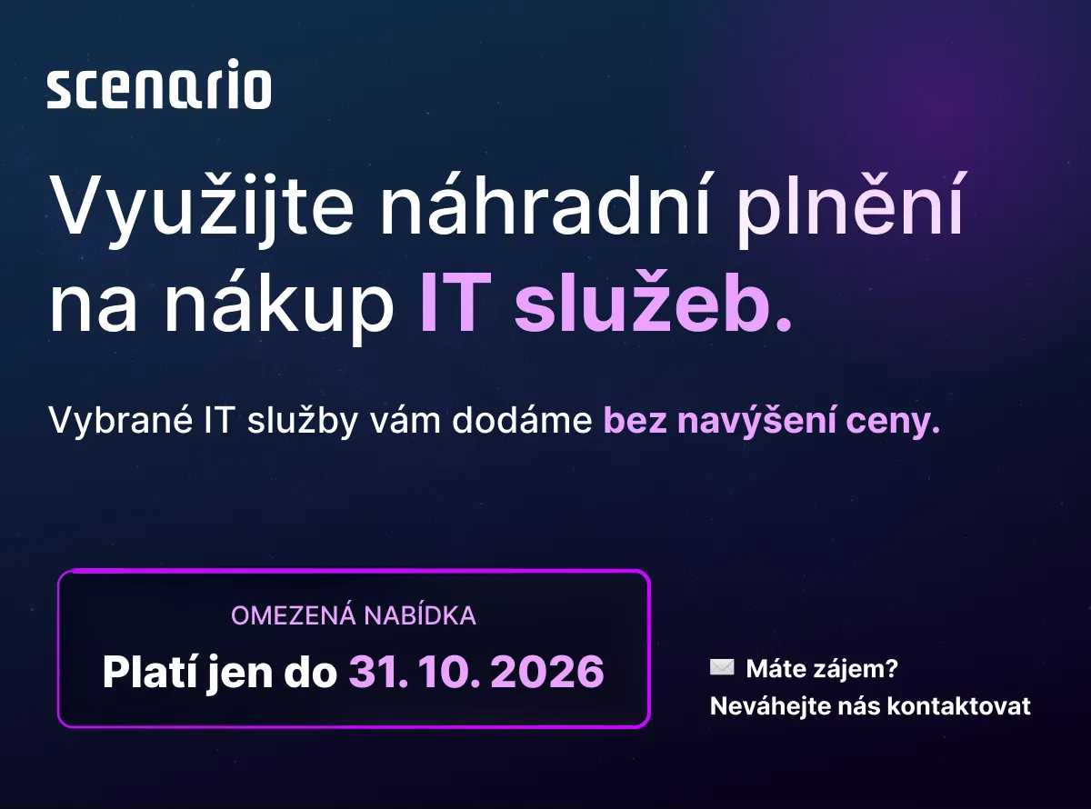 Aktuality – novinky, akce a důležité informace - Scenario s.r.o. Aktuality – novinky, akce a důležité informace