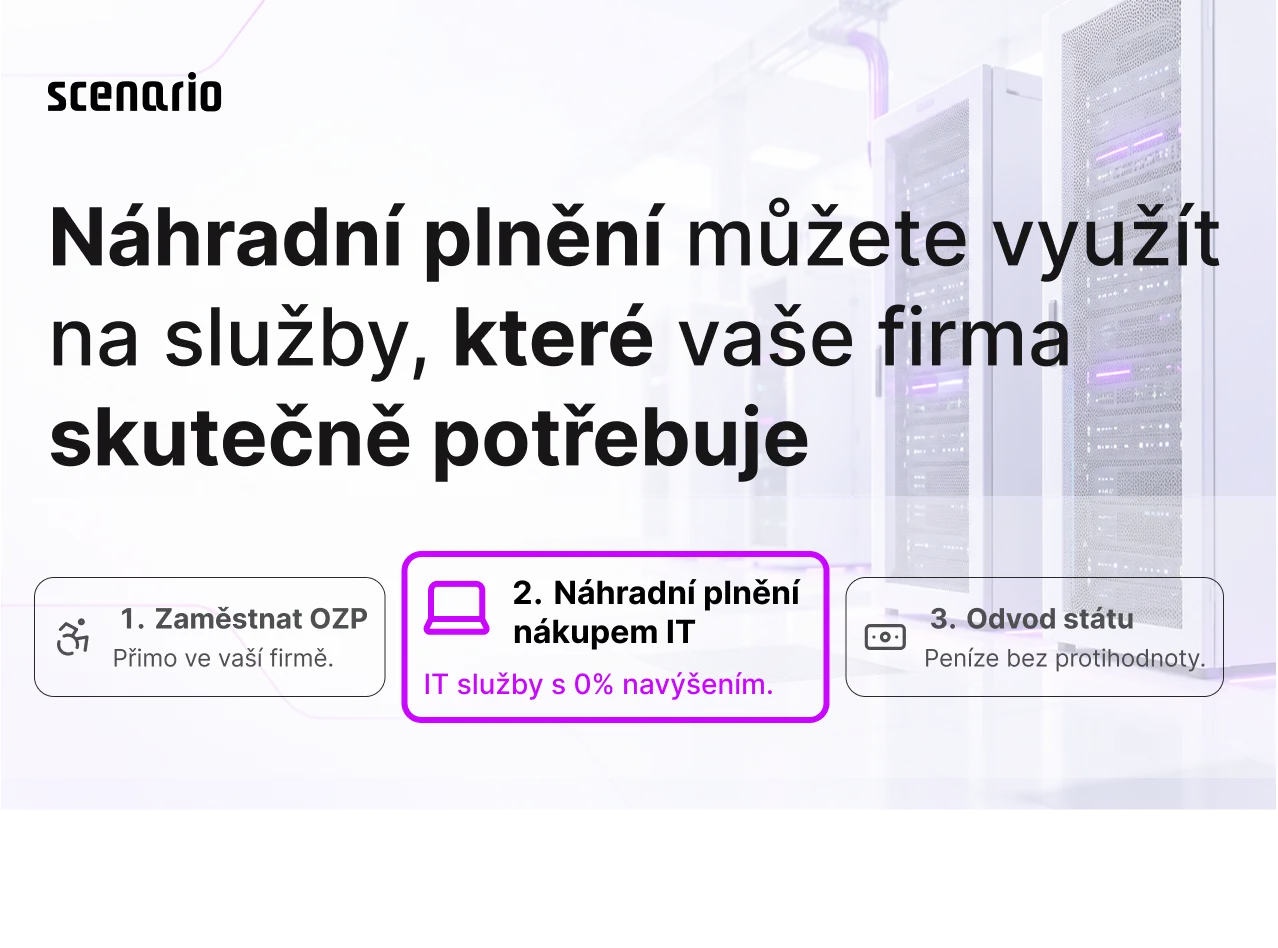 Aktuality – novinky, akce a důležité informace - Scenario s.r.o. Aktuality – novinky, akce a důležité informace